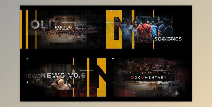 Download Documentary News Opener (Videohive 29294140) - AE Project