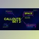 Download Callouts set 2 space (Videohive  24318176) - AE Project