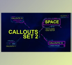 Download Callouts set 2 space (Videohive  24318176) - AE Project