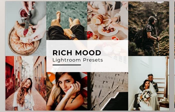 Download 10 Rich Mood Lightroom Presets <span class='badge badge-warning'>CreativeMarket-5435093</span> (LRTEMPLATE)