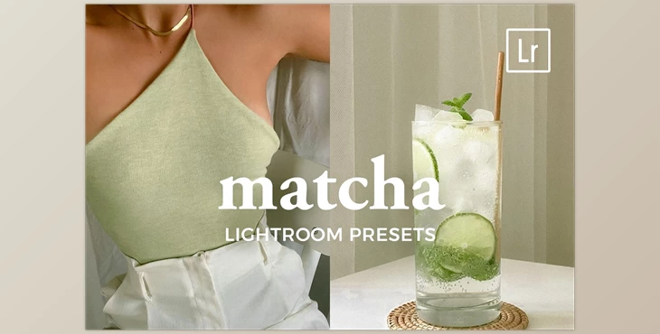 Download 4 Lightroom Presets MATCHA CreativeMarket-5461477 (XMP, DNG)