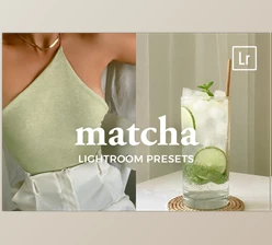 Download 4 Lightroom Presets MATCHA CreativeMarket-5461477 (XMP, DNG)
