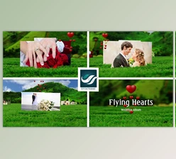 Flying Hearts Wedding Album (Videohive 6623915)