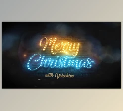 Download Merry Christmas Light Bulbs (Videohive 29516457) - AE Project