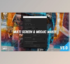 Download Mosaic & Multiscreen Maker Auto V5 (Videohive 19277984) - AE Project