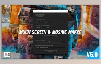 Download Mosaic & Multiscreen <span class='badge badge-warning'>Maker</span> Auto V5 (<span class='badge badge-warning'>Videohive</span> 19277984) - AE <span class='badge badge-warning'>Project</span>