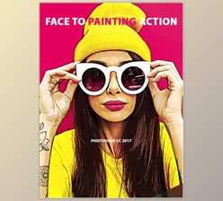 Download Face to Painting Action GraphicRiver-29227643 (ATN) PS