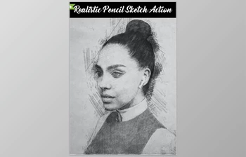 Download Realistic <span class='badge badge-warning'>Pencil</span> Sketch Action GraphicRiver-28984168 (ATN)