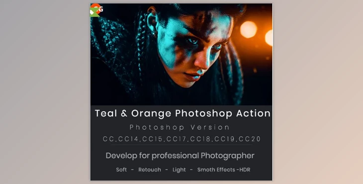 Download Teal & Orange Photoshop Action GraphicRiver-28975559 (ATN)
