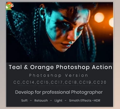 Download Teal & Orange Photoshop Action GraphicRiver-28975559 (ATN)
