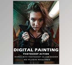 Download Digital Painting – Photoshop Action – GraphicRiver 29132184 (ATN)
