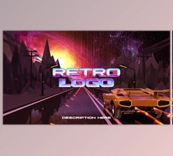 Retro Wave Motion Logo (Videohive 26456292)