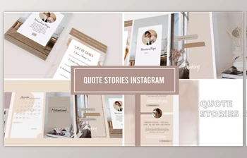Download <span class='badge badge-warning'>Quote</span> Instagram Stories (Videohive 29697548) - AE Project