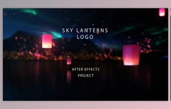 Download Sky <span class='badge badge-warning'>Lanterns</span> Logo (Videohive 29692881) - AE Project