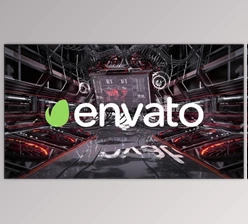 Mechanical HUD Glitch Logo (Videohive 26092444)