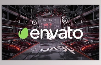 Mechanical <span class='badge badge-warning'>HUD</span> Glitch Logo (<span class='badge badge-warning'>Videohive</span> 26092444)