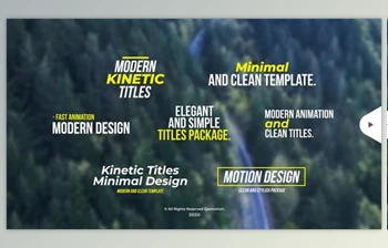 Download Modern <span class='badge badge-warning'>Kinetic</span> Titles (<span class='badge badge-warning'>Videohive</span> 29703136) - AE <span class='badge badge-warning'>Project</span>