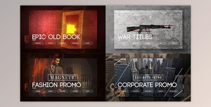 Download Showreel | Dynamic Promo & Production Montage (Videohive 13691661) - AE Project