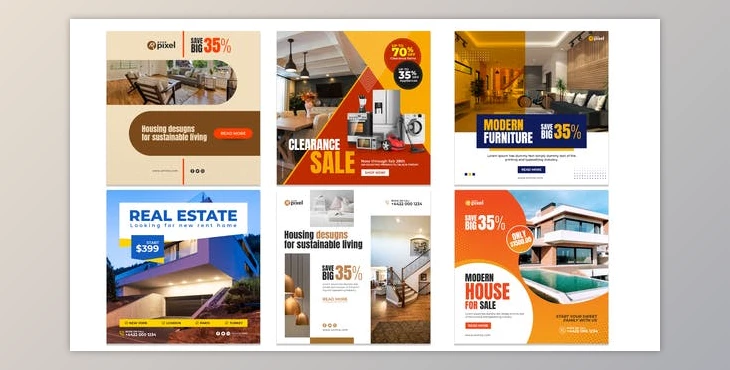 Download Real Estate Promo Instagram Post V32 (Videohive 29661700) - AE Project