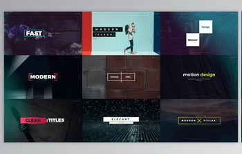 Download <span class='badge badge-warning'>Quick</span> Titles (Videohive 20470704) - AE Project