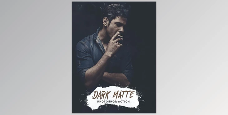 Download Dark Matte Photoshop Action GraphicRiver-29272282 (ATN)