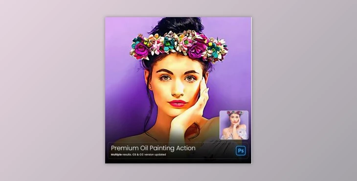 Download Premium Oil Painting Action GraphicRiver-29236641 (ATN)