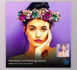Download Premium Oil Painting Action GraphicRiver-29236641 (ATN)