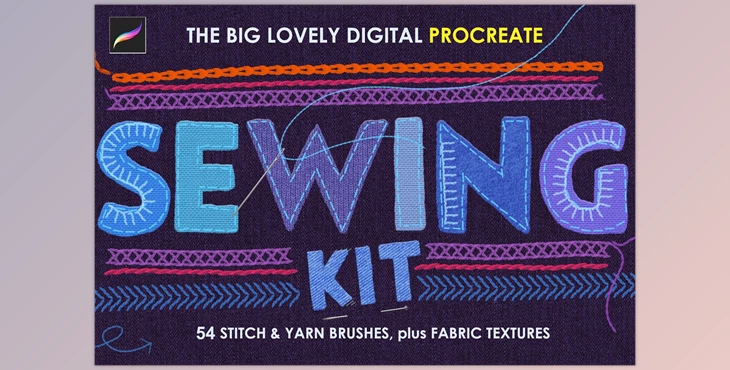 Download Procreate Sewing Brushes CreativeMarket-5684796