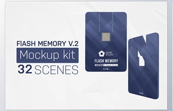 Download Flash Memory <span class='badge badge-warning'>Kit</span> V.2 CreativeMarket-5102885 (PSD)