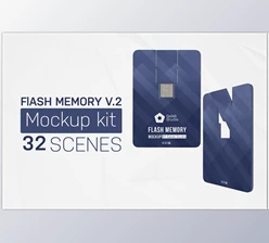 Download Flash Memory Kit V.2 CreativeMarket-5102885 (PSD)