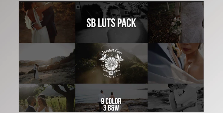 Download filtergrade Vanessa & Ivo’s Wedding LUTs – SB Pack