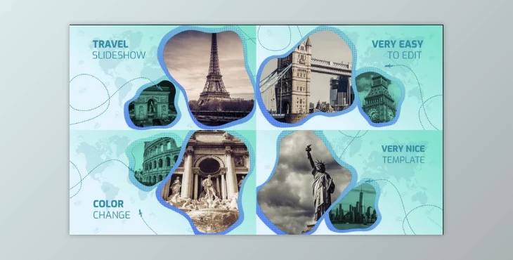 Download Travel Slideshow (Motionarray 876026) - AE Project