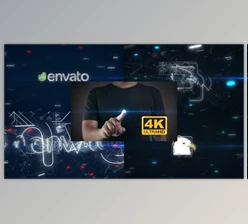 Touch Screen Logo Reveal 4K (Videohive 25706559)