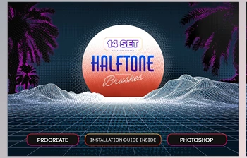 Download 14 Halftone <span class='badge badge-warning'>Procreate</span> & PS Brushes CreativeMarket-5617688 (ABR, <span class='badge badge-warning'>BRUSH</span>)