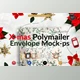 Download X-mas Polymailer Mailer Mock-ups CreativeMarket-5700687 (PSD)