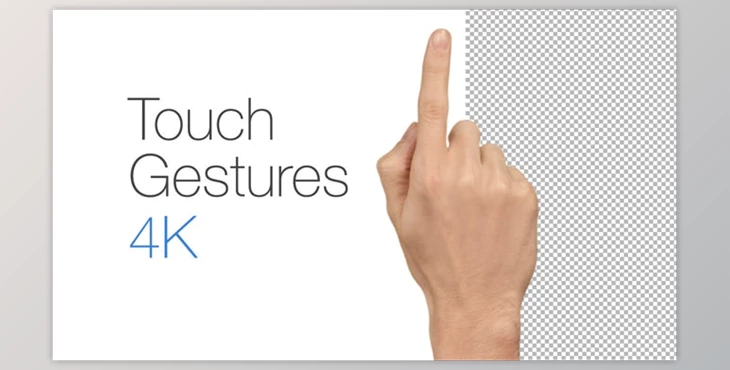Download Touch Gestures 4K (Motionarray 878034) - AE Project