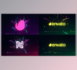 Download Minimal Particle Light Logo (Videohive 29703419) - AE Project