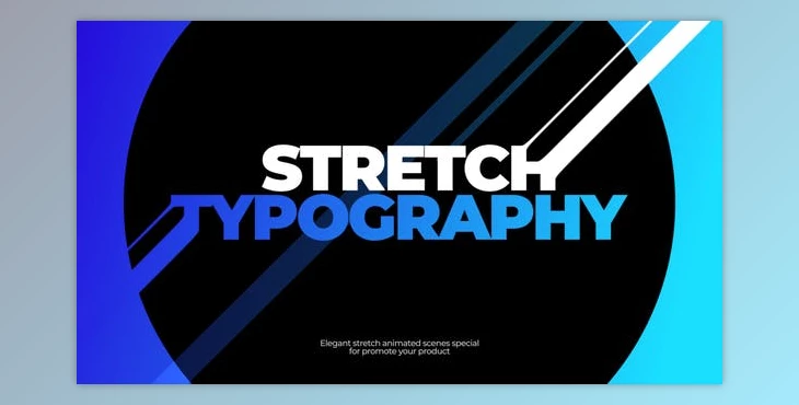 Download Stretch Typography (Videohive 27034802) - AE Project