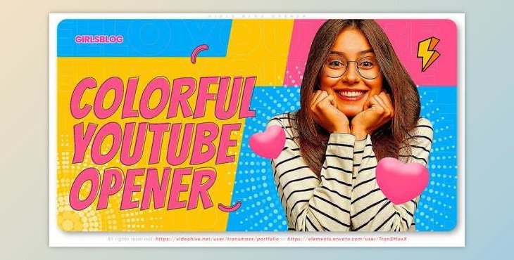 Download Girls Blog Opener (Videohive 29784524) - AE Project