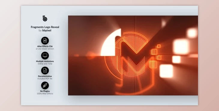 Download Fragments Logo Reveal (Videohive 29487213) - AE Project