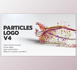 Particles Logo V4 (Videohive 28290435)