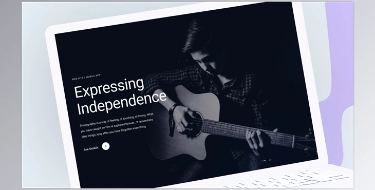 Download Minimal Website Promo - Laptop Mockup (Videohive 29505029) - AE Project