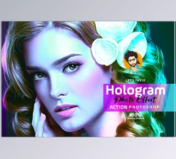 Download Hologram Photo Effect PS Action CM-5639973 (ATN)