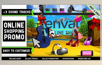 Online <span class='badge badge-warning'>Shopping</span> Store Promo (Videohive 27540407)