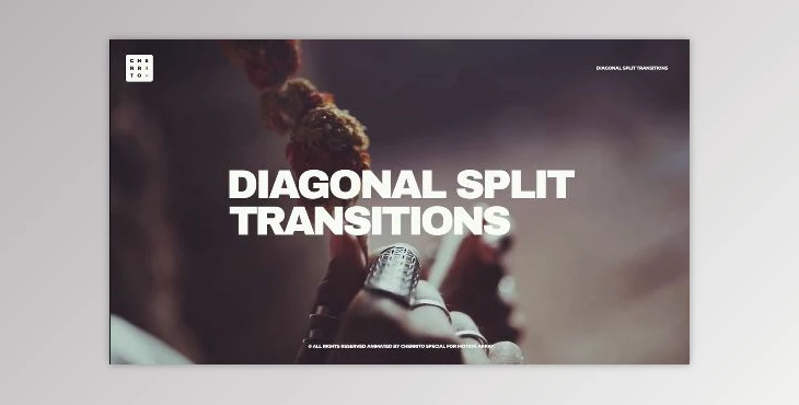Download Diagonal Split Transitions (Motionarray 879696) - AE Project