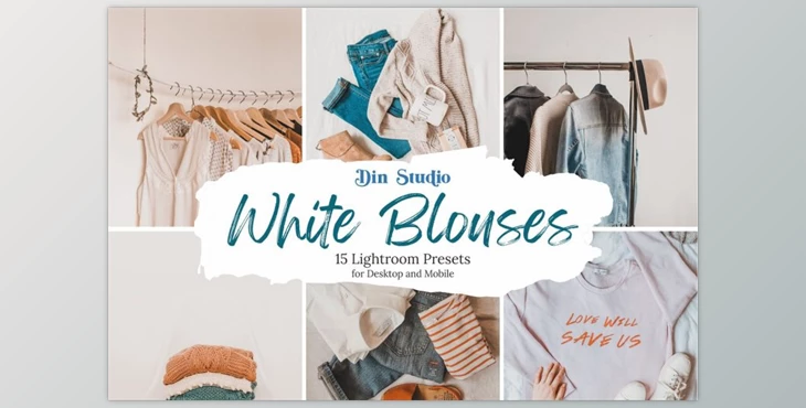 Download White Blouses Lightroom Presets CreativeMarket-5480313 (LRTEMPLATE, XMP, DNG)