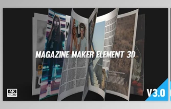 Download Magazine Maker <span class='badge badge-warning'>Element</span> <span class='badge badge-warning'>3D</span> V3 (<span class='badge badge-warning'>Videohive</span> 19627387) - AE <span class='badge badge-warning'>Project</span>