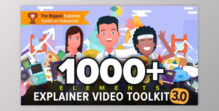 Download Explainer Video Toolkit 3 (Videohive 18812448) - AE Project