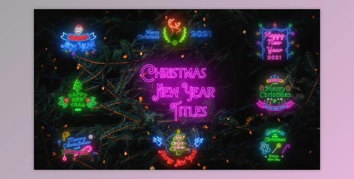 Download Christmas & New Year Titles (Videohive 29677771) - AE Project