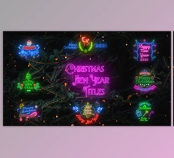 Download Christmas & New Year Titles (Videohive 29677771) - AE Project